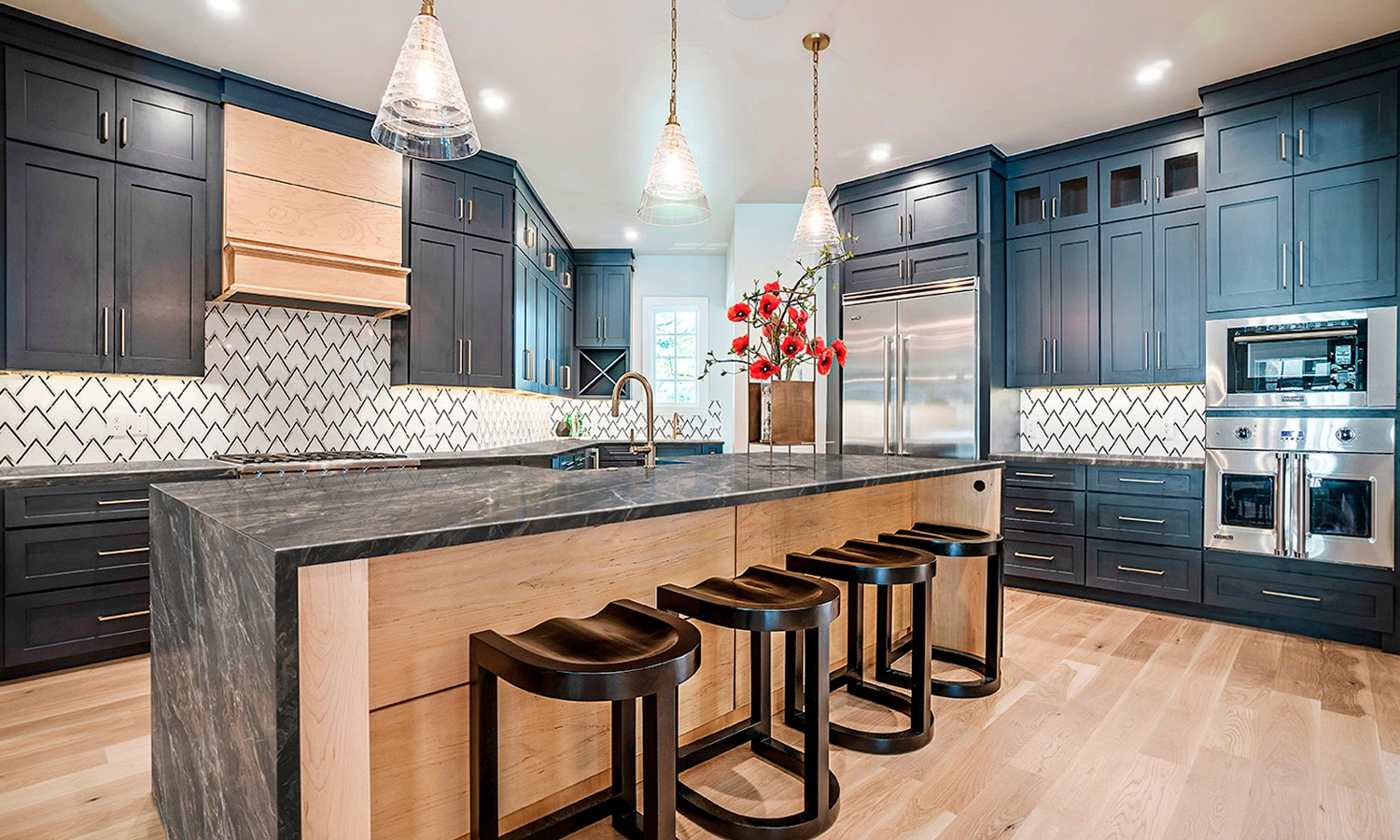 Стільниця LuxeForm W203 4200х900х28 мм 1U MR Вологостійка R6 Р WT Арабескато - 3