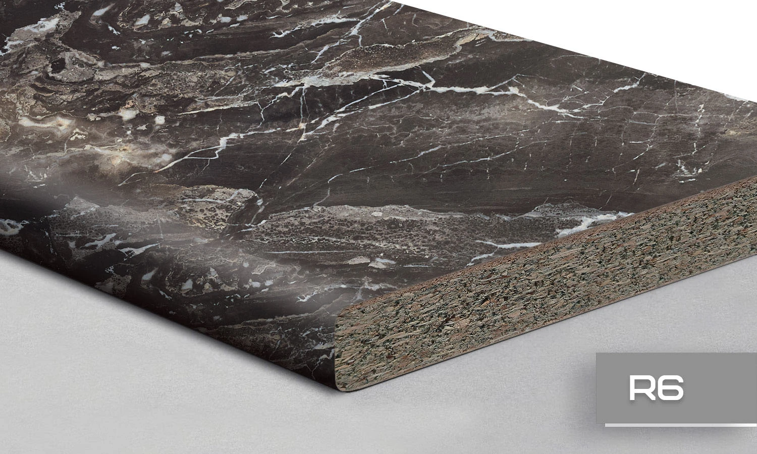 Стільниця LuxeForm W203 4200х900х28 мм 1U MR Вологостійка R6 Р WT Арабескато - 2