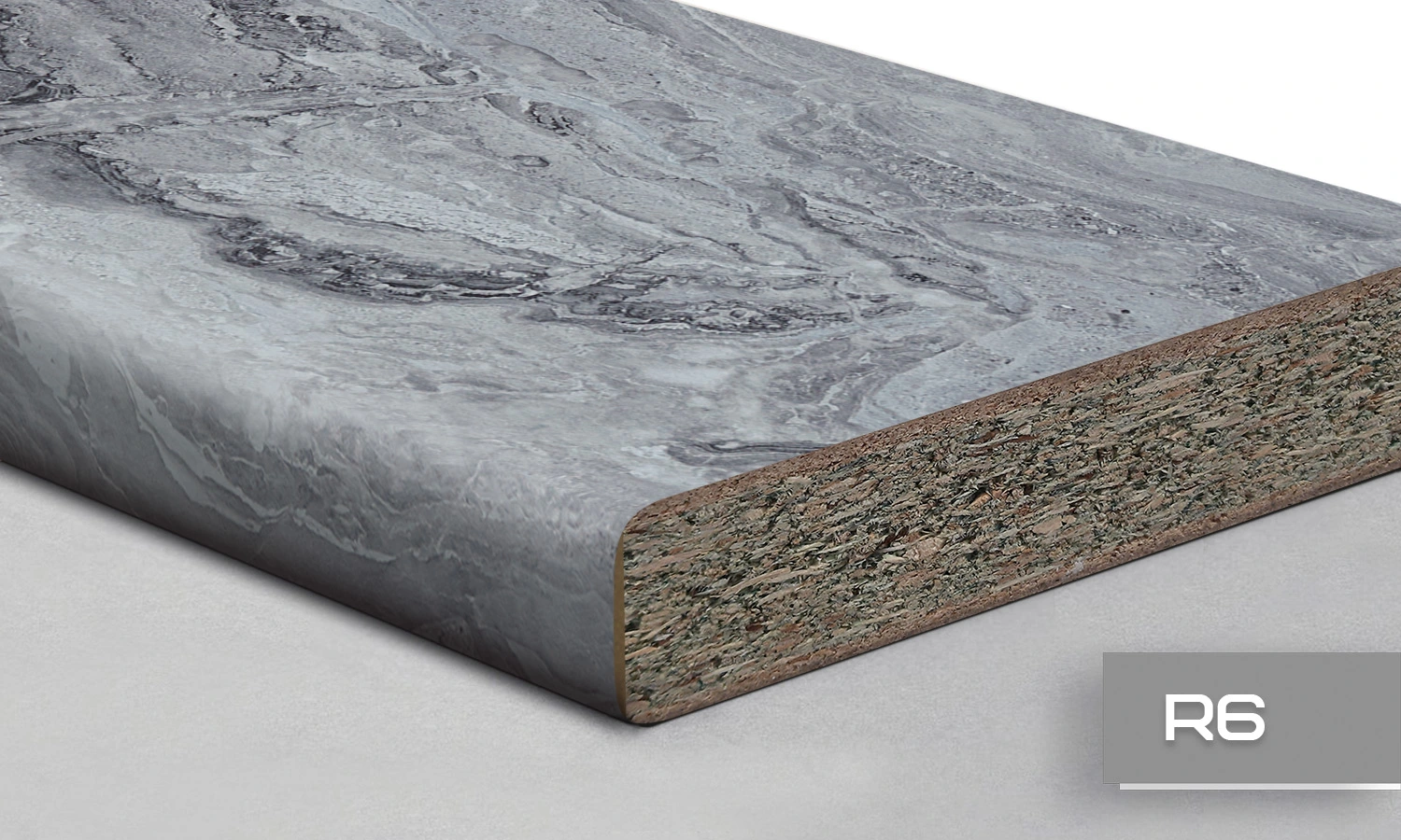 Столешница LuxeForm 3050x1200x38 мм 2U R6 S300 Стелария 2017 влагостойкая - 2