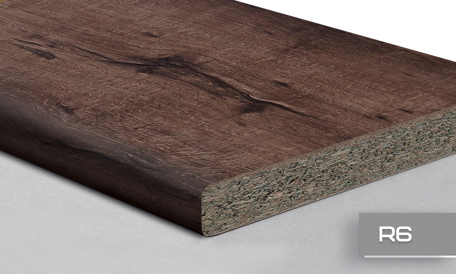 Столешница LuxeForm 3050x1200x28мм 1U R6 L0222 Хортица 2016 влагостойкая - 2