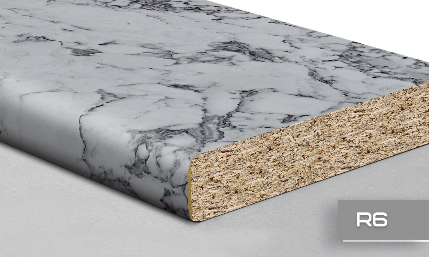 Столешница LuxeForm 4200x900x38 мм 2U R6 L139 Крестолая бьянка 2017 - 2