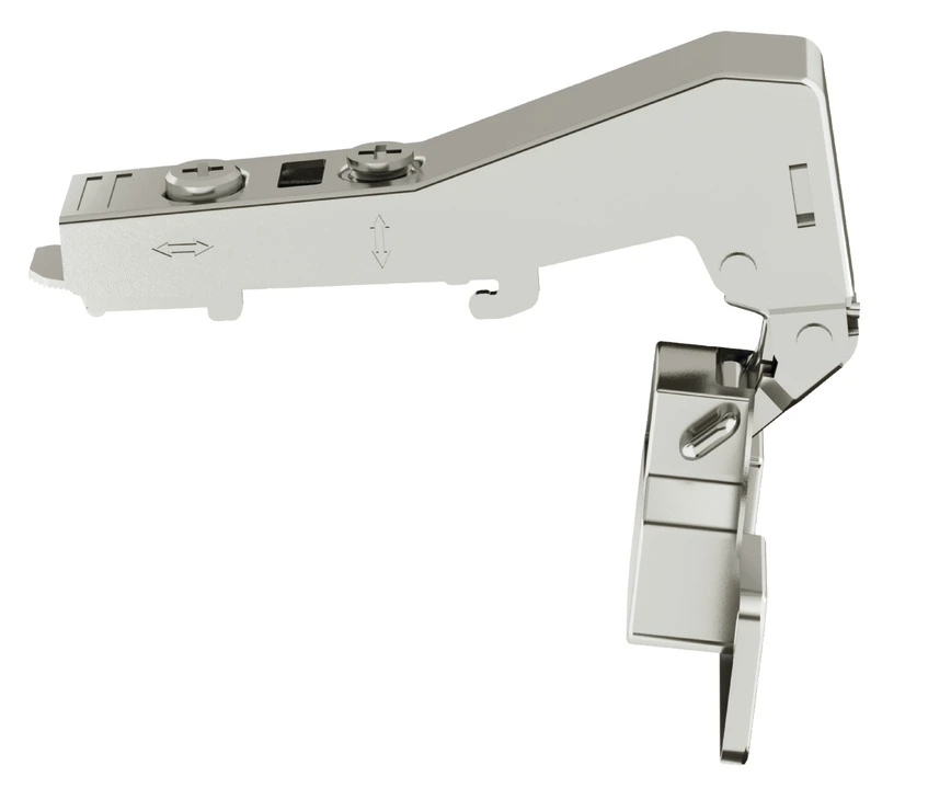 Петля Hafele METALLA 48x6 90° прямая 31183901, Никель