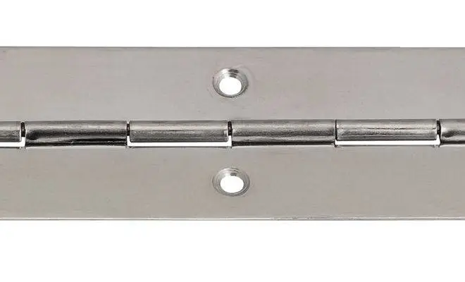 Петля Hafele рояльная стальная никелированная 20 x 0,7 мм 3,5 м 35101708