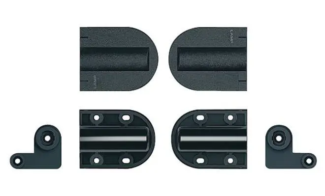 Петля Hafele для откидной крышки Soft-close 600-800N с плавным закрытием 35653330, черный