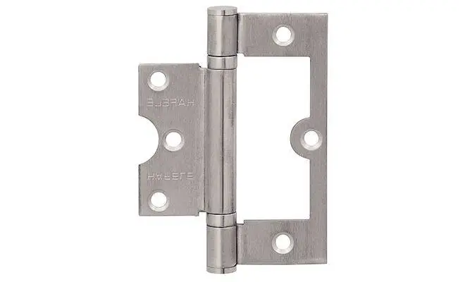 Петля Hafele карточная для плоского крепления нержавеющая сталь 102 мм 92622103