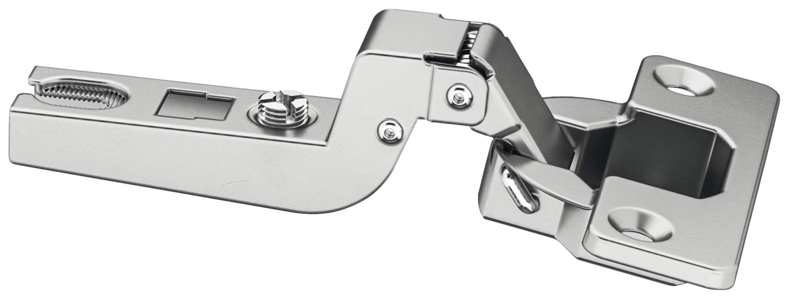 Петля Hafele METALLA внутренняя 45х9,5 110° 31190012, Никель