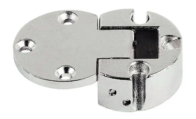 Петля Hafele барная угол 90 град, цамак никелированный 34275628