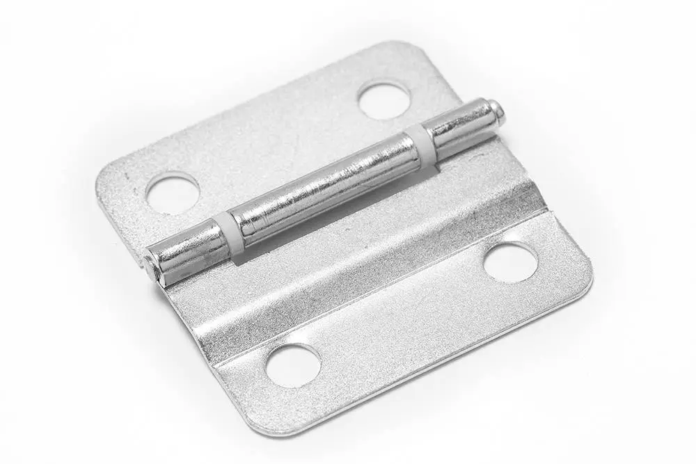 Завіса Hafele для дверей складна сталь оцинкована 50х50мм 35415911, Нікель