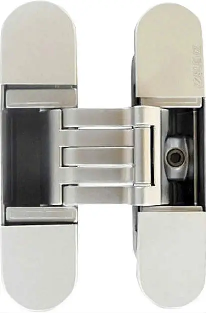 Петля Hafele скрытая К6300 F1 хромированная матовая 180° вес двери: 60 кг