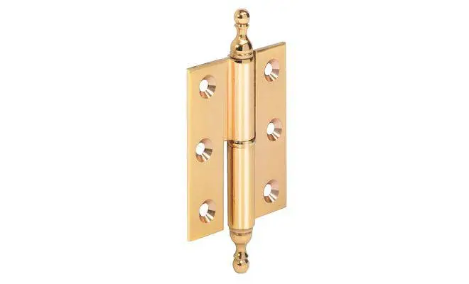 Завіса Hafele карточна пряма BP60L латунь полірований пряма ліва 60 мм 32140856