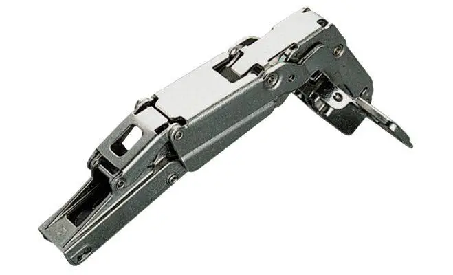 Петля SALICE 200 накладная 45х9,5 165° изгиб 5 мм 32907610, Никель