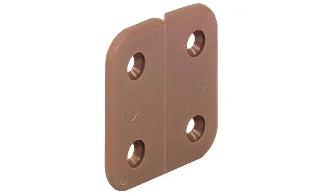 Завіса Hafele карточна 40x40 35193723, Коричневий (100шт)