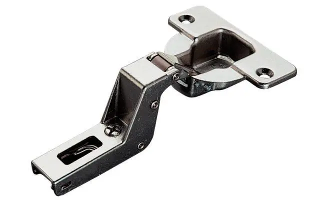 Петля DUOMATIC 94° внутренняя сталь никелированная толщина двери 40мм шаблон: 52/7.5 под шуруп