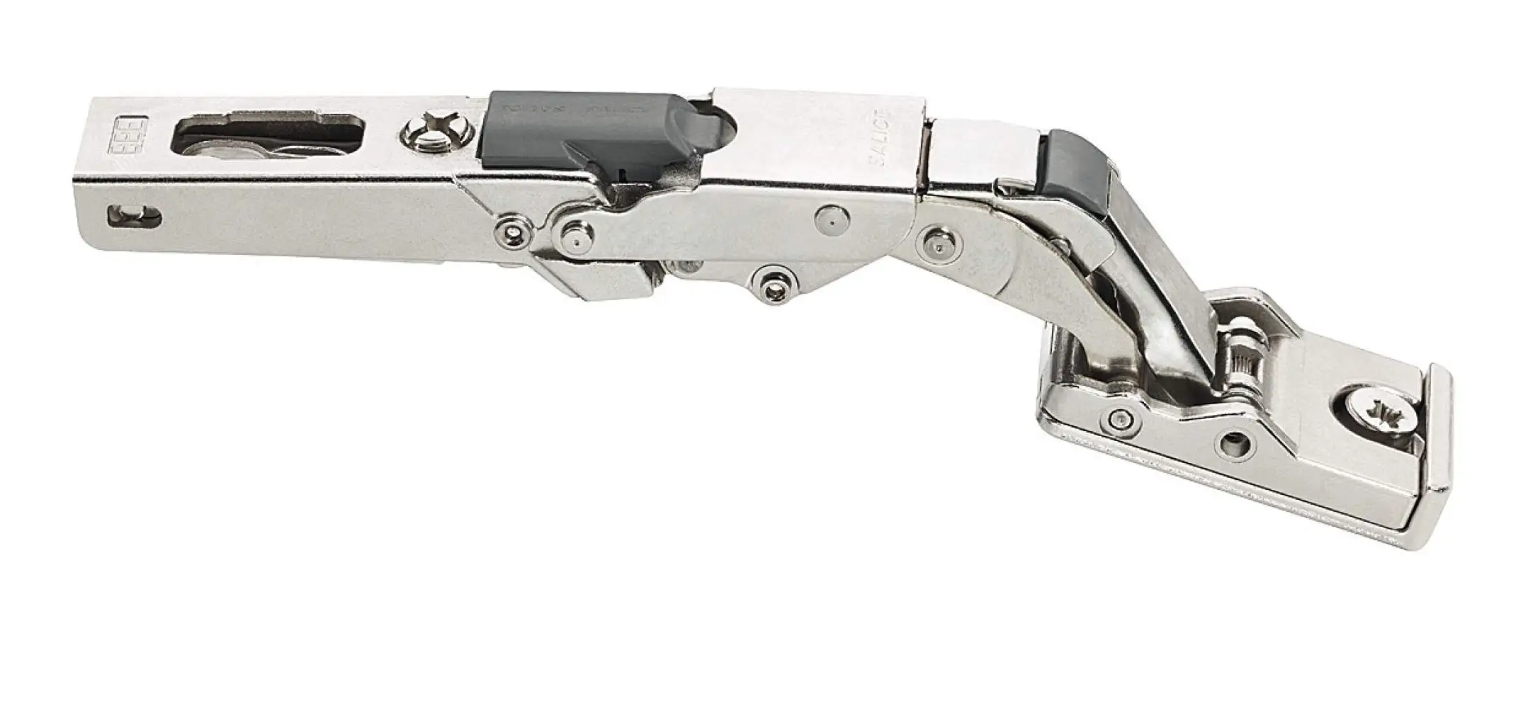 Завіса Hafele Duomatic 110° для скла, 32926622, Нікель