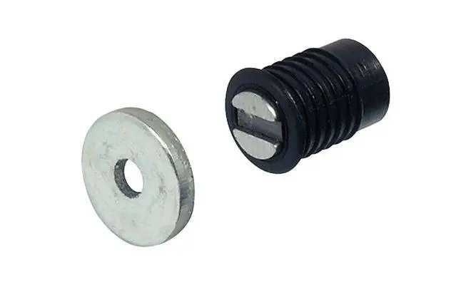 Защелка магнитная удерживающ. усилие 2 кг черный