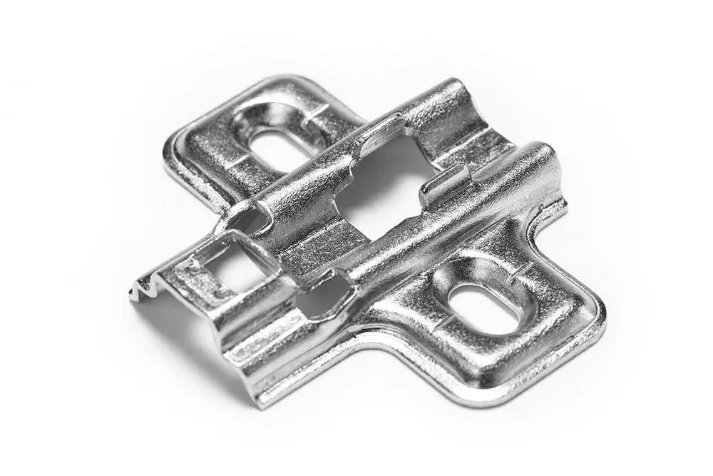 Монтажная планка METALLA SM N крестовая 2мм сталь никелированная под шуруп - 2