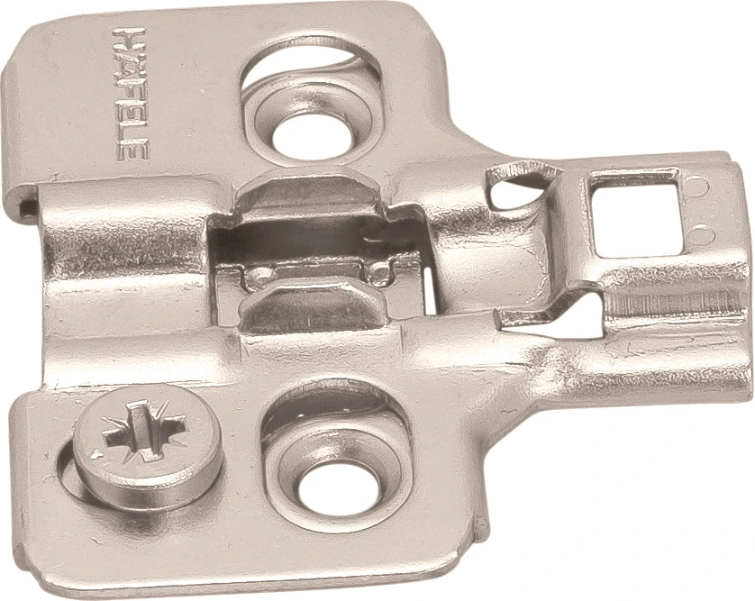 Монтажная планка METALLA SM N крестовая 0мм сталь никелированная под шуруп с эксцентриком