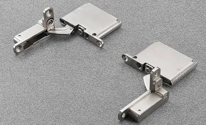 Комплект петель SALICE Air 105 soft-close сталь никелированная (верх + низ)