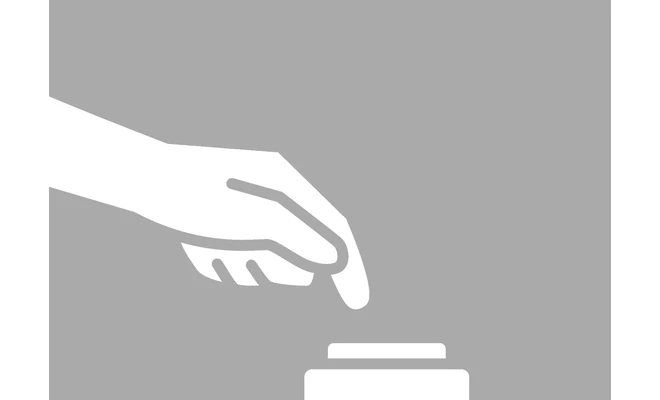 Выключатель контактный D12 мм, пластик серый - 2