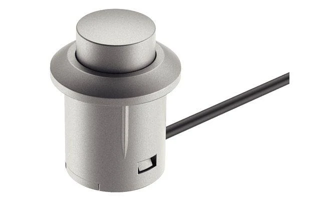 Выключатель контактный D12 мм, пластик серый