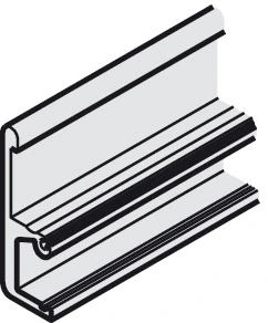 Шина ходовая алюминий серебристый 2,0м.