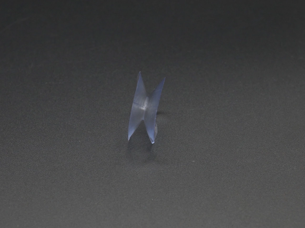 Силіконова присоска на скло, кахель та інші гладкі поверхні подвійна, кругла діаметром 30 мм - 2