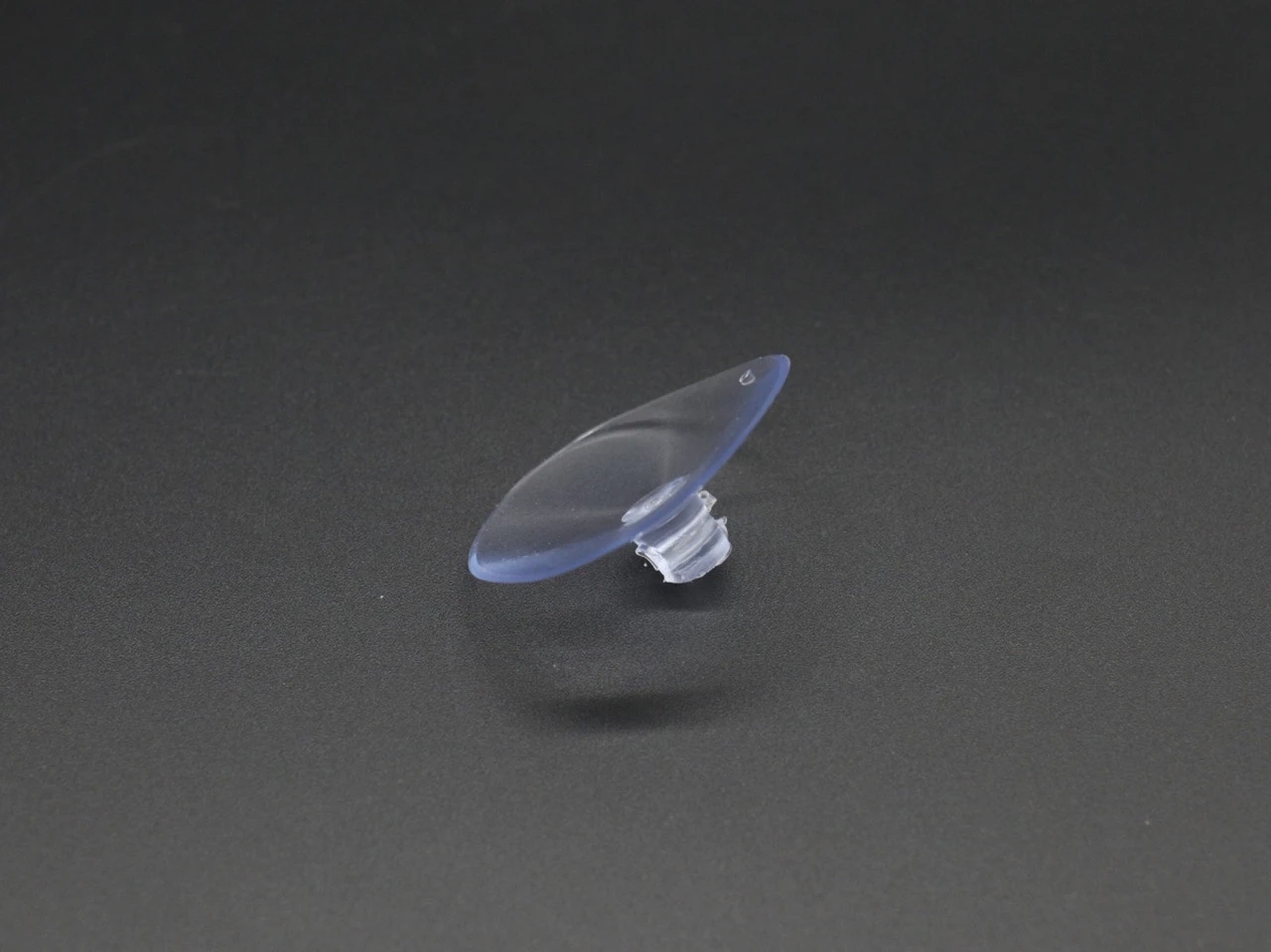 Присоска із силікону одинарна на скло, пластик і кахель діаметром 50 мм, прозора - 2