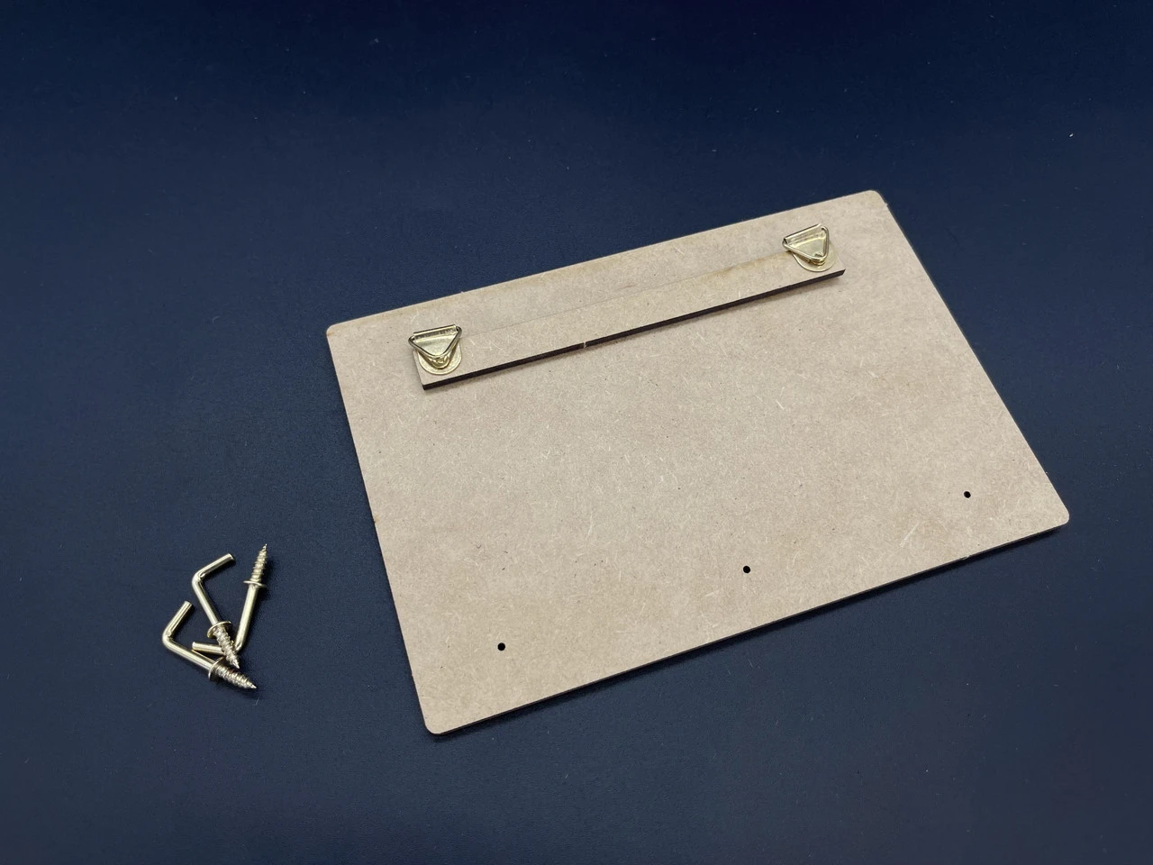 Ключниця настінна дерев'яна з УФ-друком, 15х10см, "LOVE", 3 гачки - 2