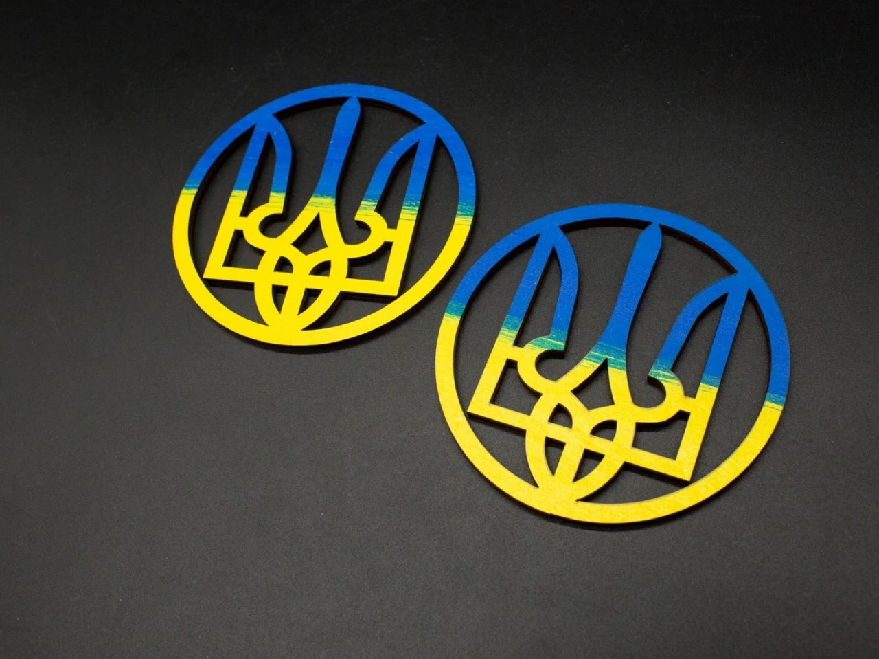 Костер під гарячий посуд із дерева, 10см, герб