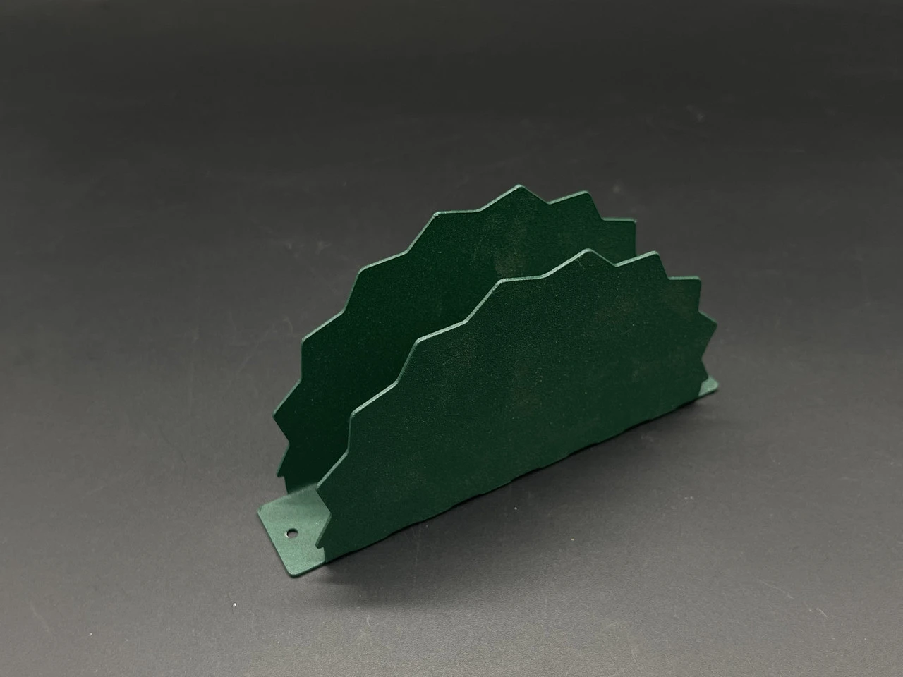 Серветница деревянная под декупаж, 8х14см, Цвет «зеленый»