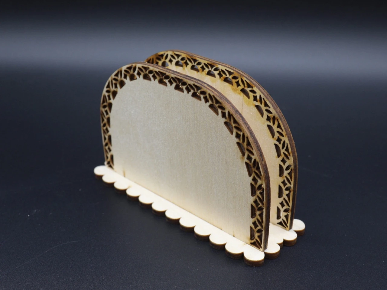 Серветница деревянная под декупаж, 14х10см