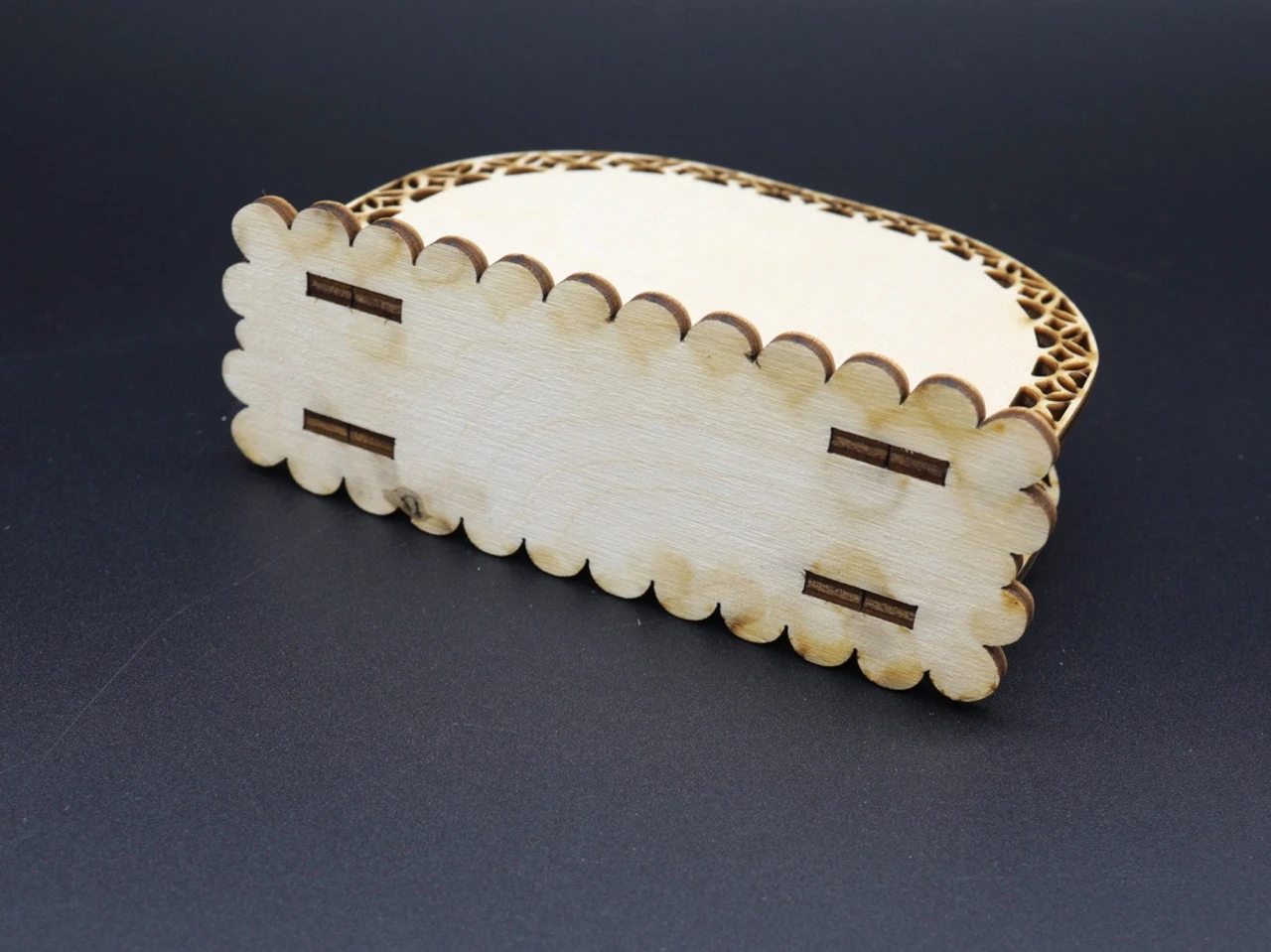 Серветница деревянная под декупаж, 14х10см - 2