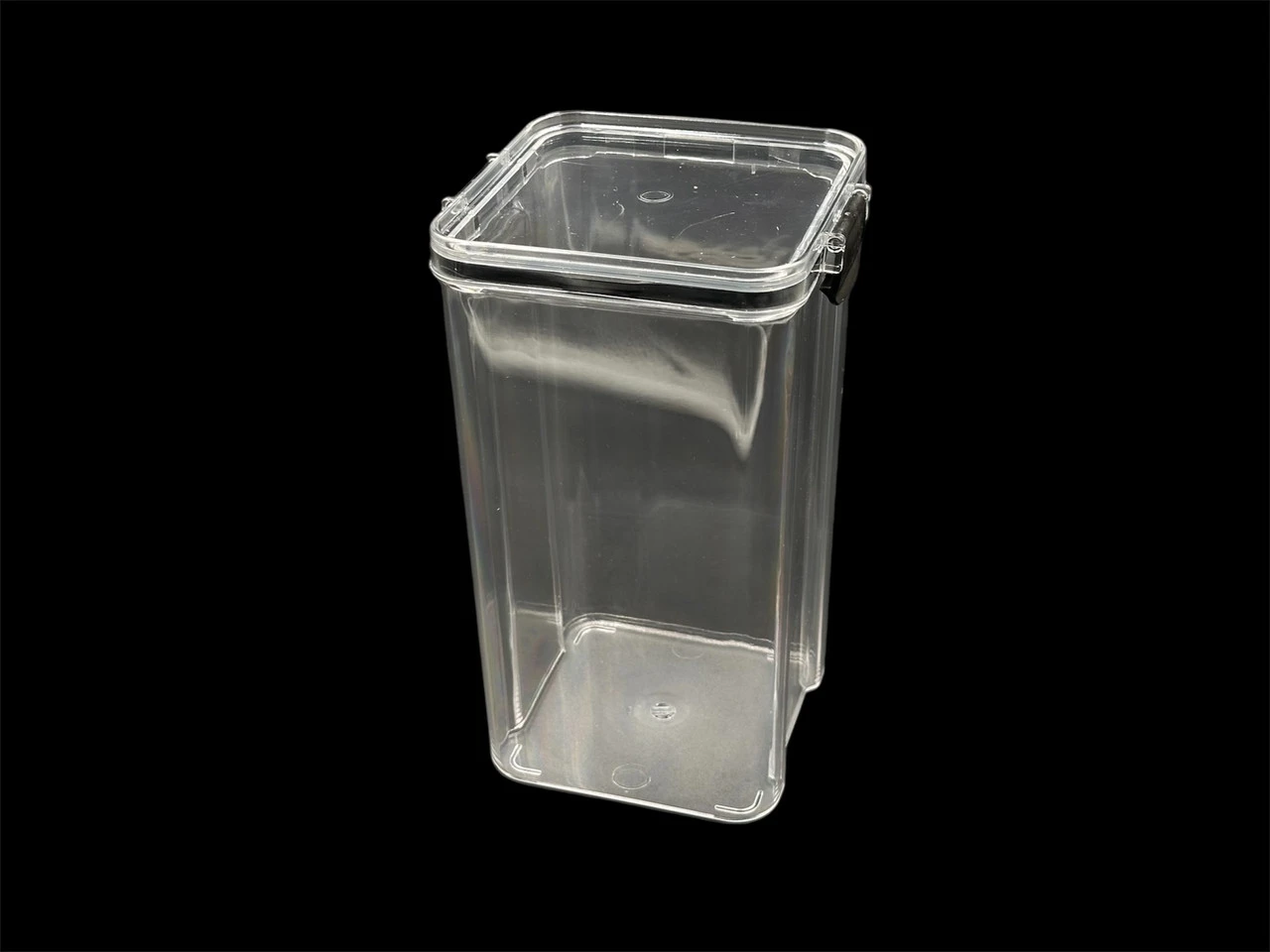 Акрилова ємність для зберігання, 96х96х186мм, Прозора