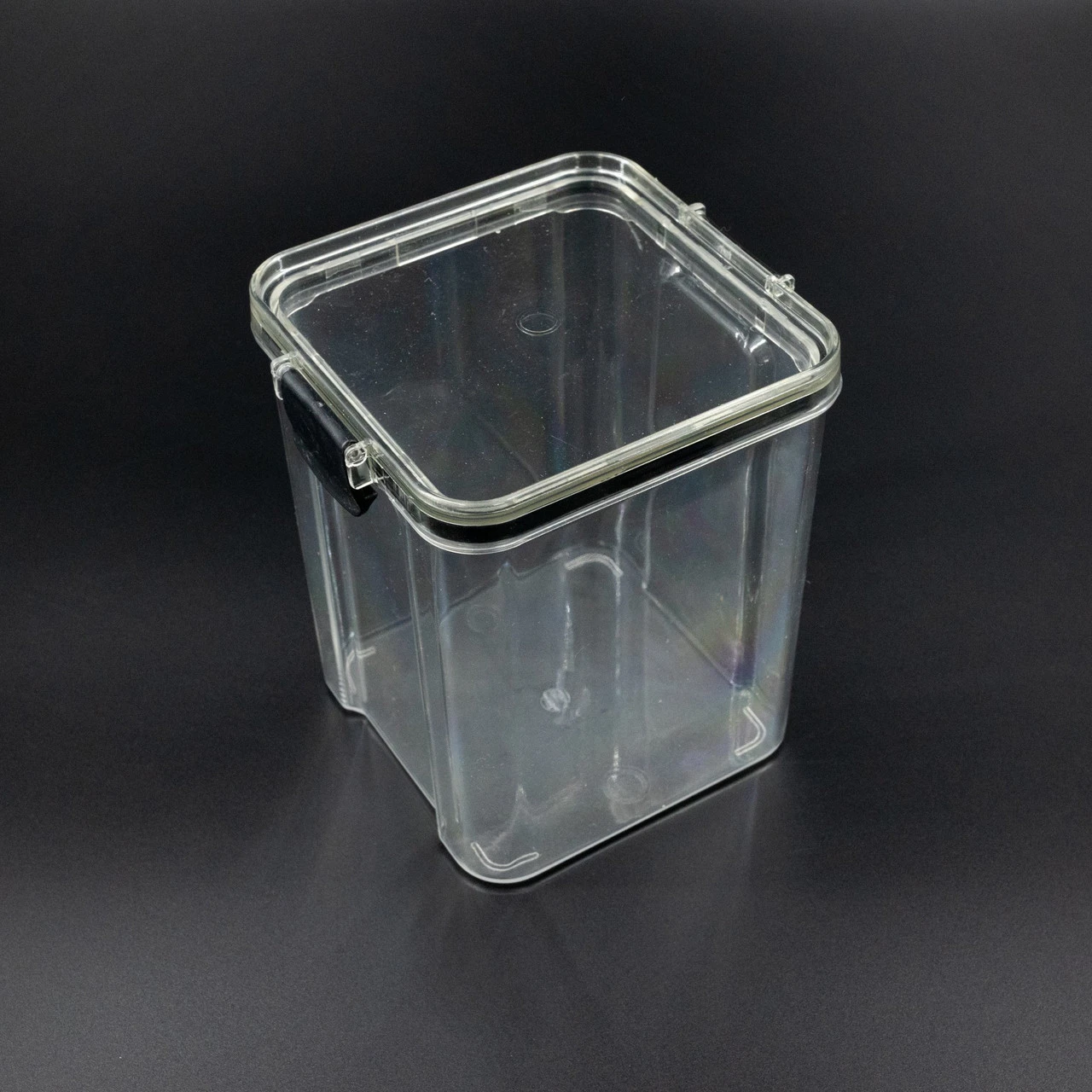 Акрилова ємність для зберігання, 96х96х126мм, Прозора
