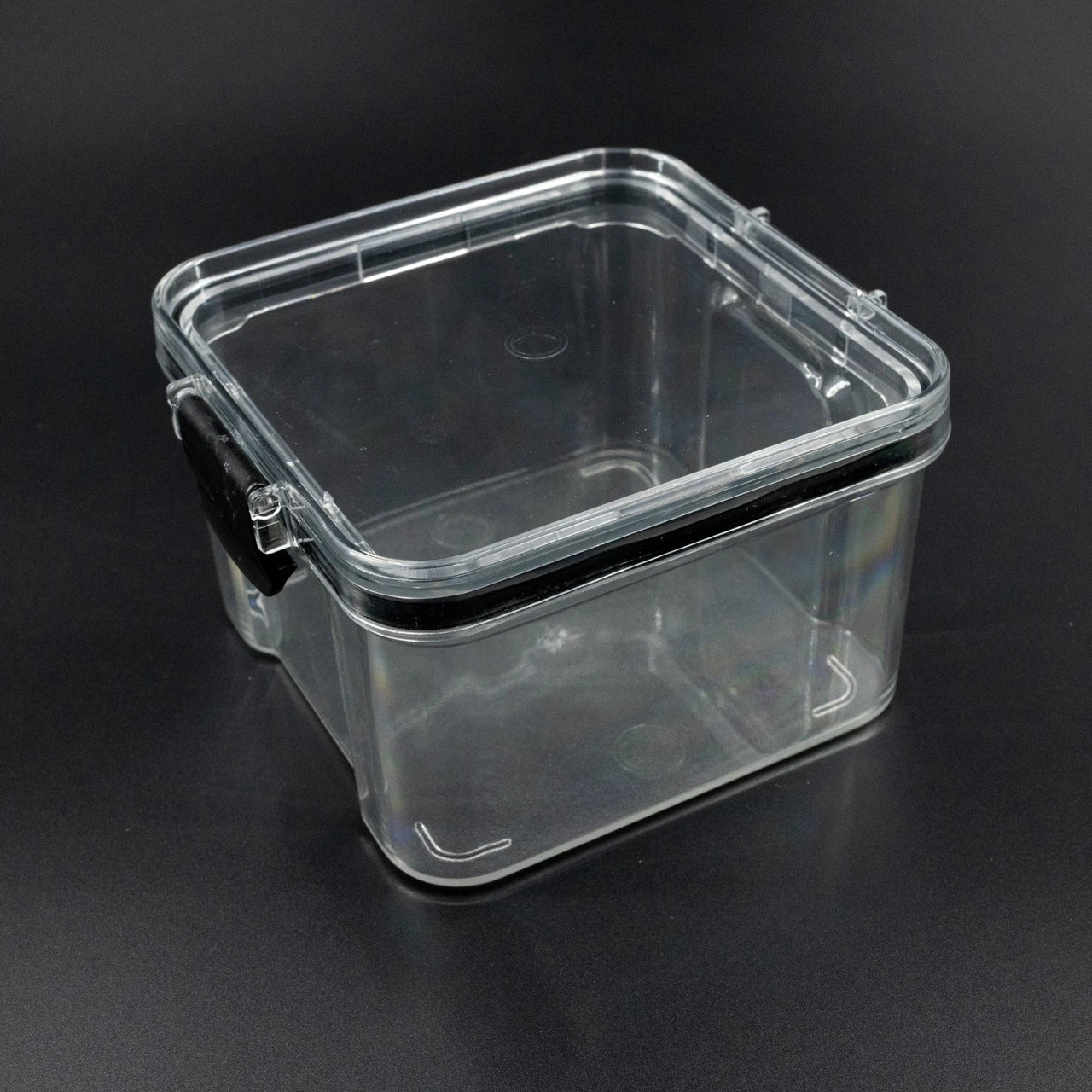 Акрилова ємність для зберігання, 96х96х65мм, Прозора