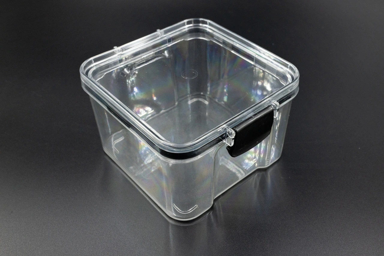 Акрилова ємність для зберігання, 96х96х65мм, Прозора - 2