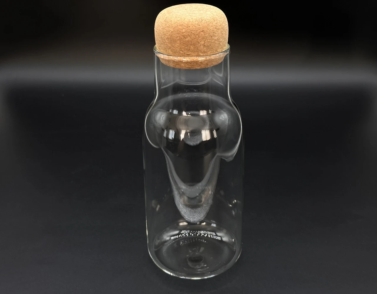 Скляна ємність для зберігання, 700мл, Прозора