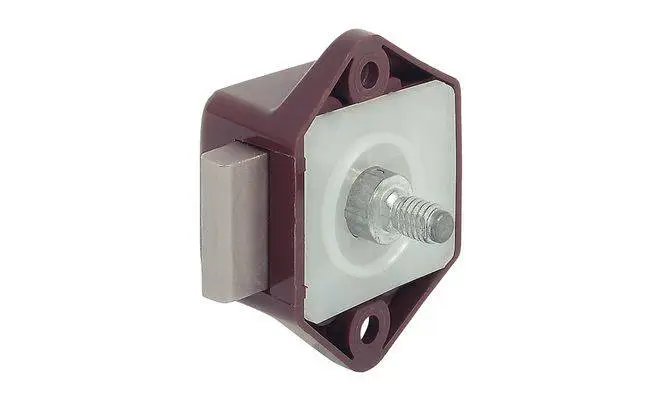 Накладной замок-защелка Hafele Push-Lock Mini BRN 211.61.106 15 мм Коричневый
