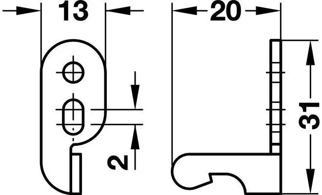 Защіпка пружинна Tutch-Latch 24556901 - 2