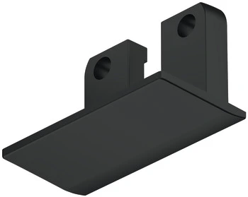 Заглушка для профілю Loox 5 1106 пластик чорний 83395773