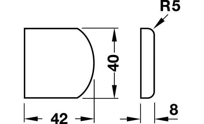 Заглушка METALLAMAT 31610410 - 2