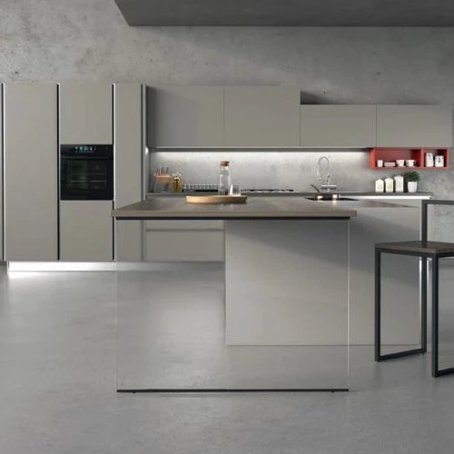 Опора для стекла Ossicolor 10 мм L=700мм 100х20мм верхняя осD.1541.700ARCC0 Сталь - 2