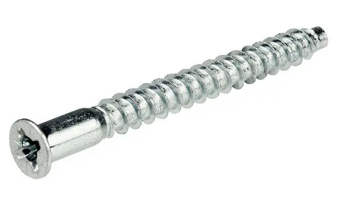 Конфірмат 5х38 мм хрестовидний PZ 2 сталь оцинкований 26437098