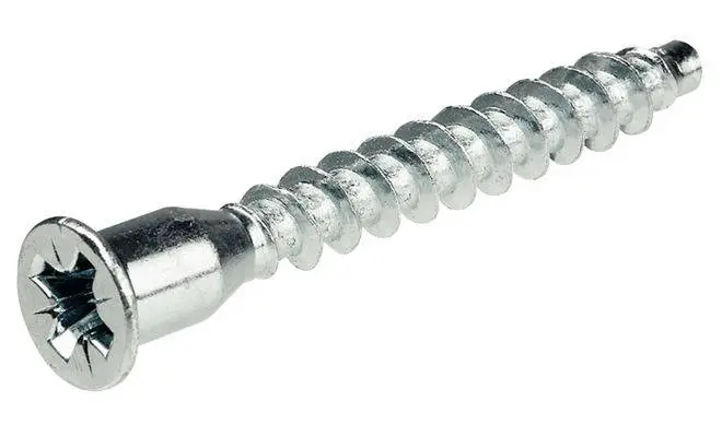 Конфірмат 6,3x50 мм з хрестовидним шлицем оцинкований 26452190