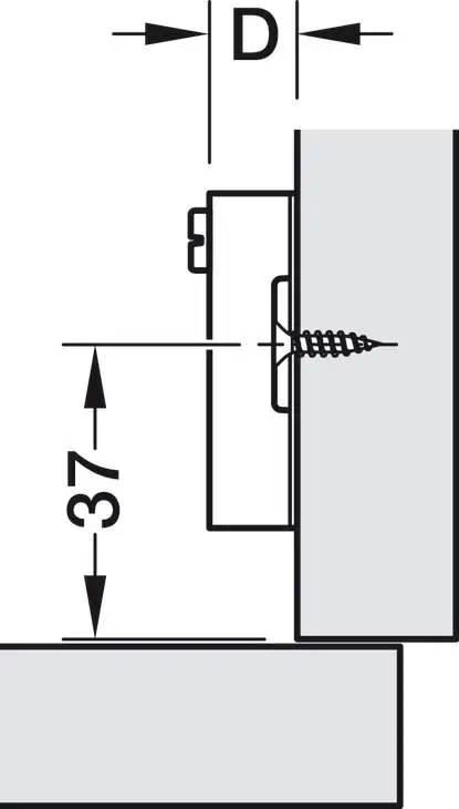 Монтажная планка METALLA 50 крестовая 2 мм сталь никелированная с еврошурупами 31198022 - 2