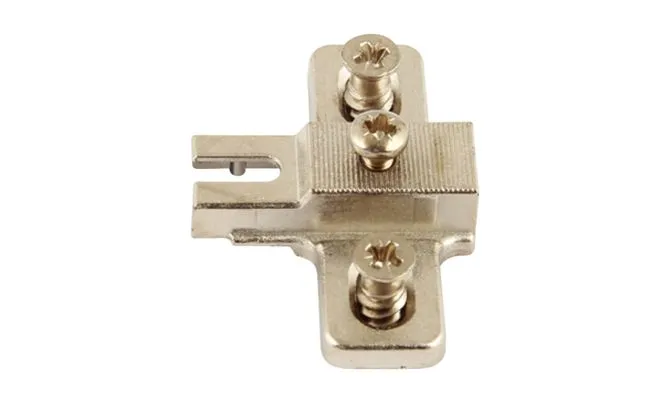 Планка монтажна METALLAMAT S 0мм цамак нікельований 9х32 мм (до 312,06,502) 31210550