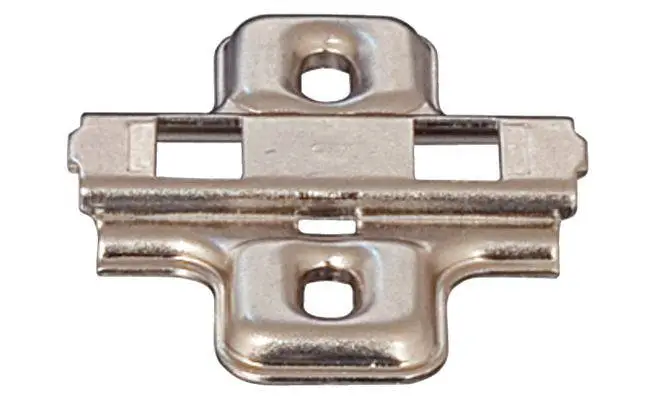 Монтажна планка METALLAMAT SM хрестова 3 мм сталь нікельований під шуруп 31861503