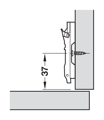 Планка монтажна DUOMATIC SM 2 мм під шуруп 32968002 - 2