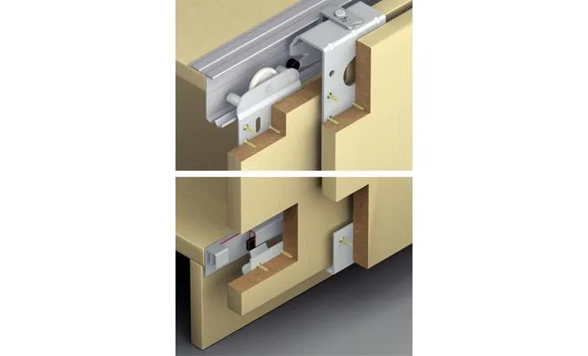 Шина направляюча Slido F-Line42 нижня подвійна алюміній срібний 3.5 м 40063905
