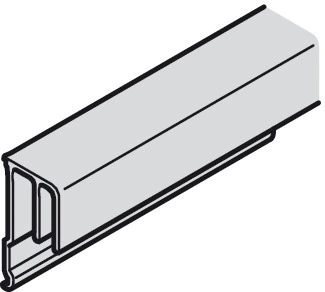 Шина направляюча Slido F-Line42 алюміній срібна 2,5 м подвійна накладна 40236802